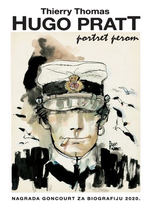 cover image of Hugo Pratt, portret perom